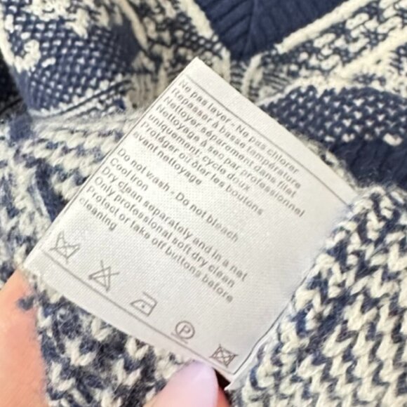 Authentic Chanel knit sweater art deco style - Picture 7 of 7